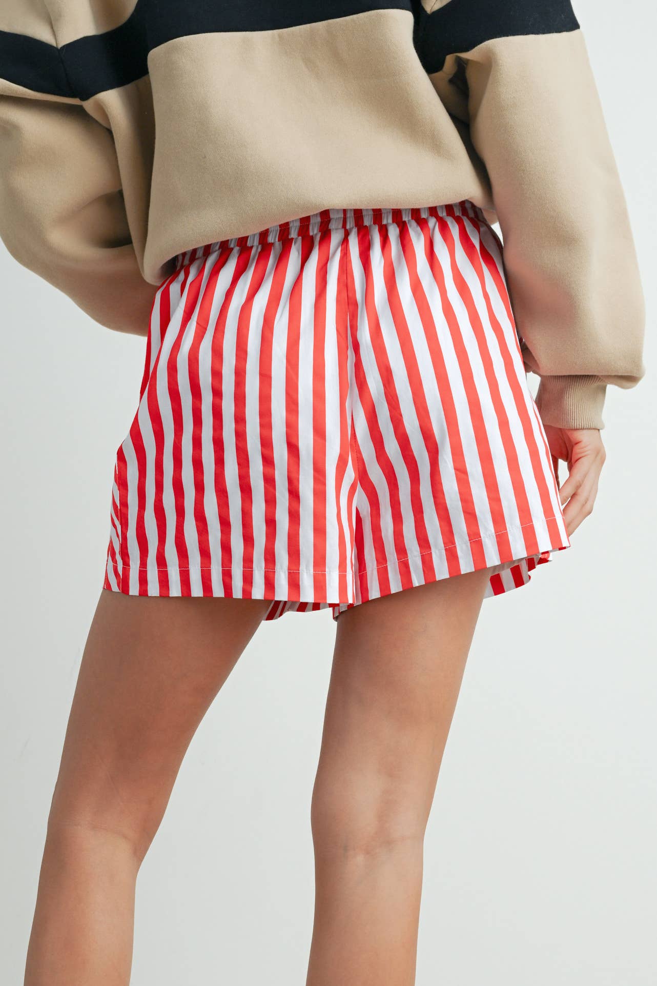 STRIPED BOXER SHORTS