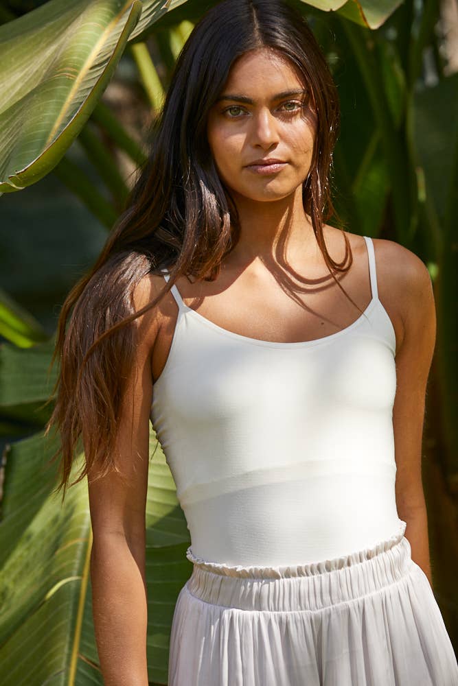 Seamless Spaghetti Strap Bodysuit (multi color options)