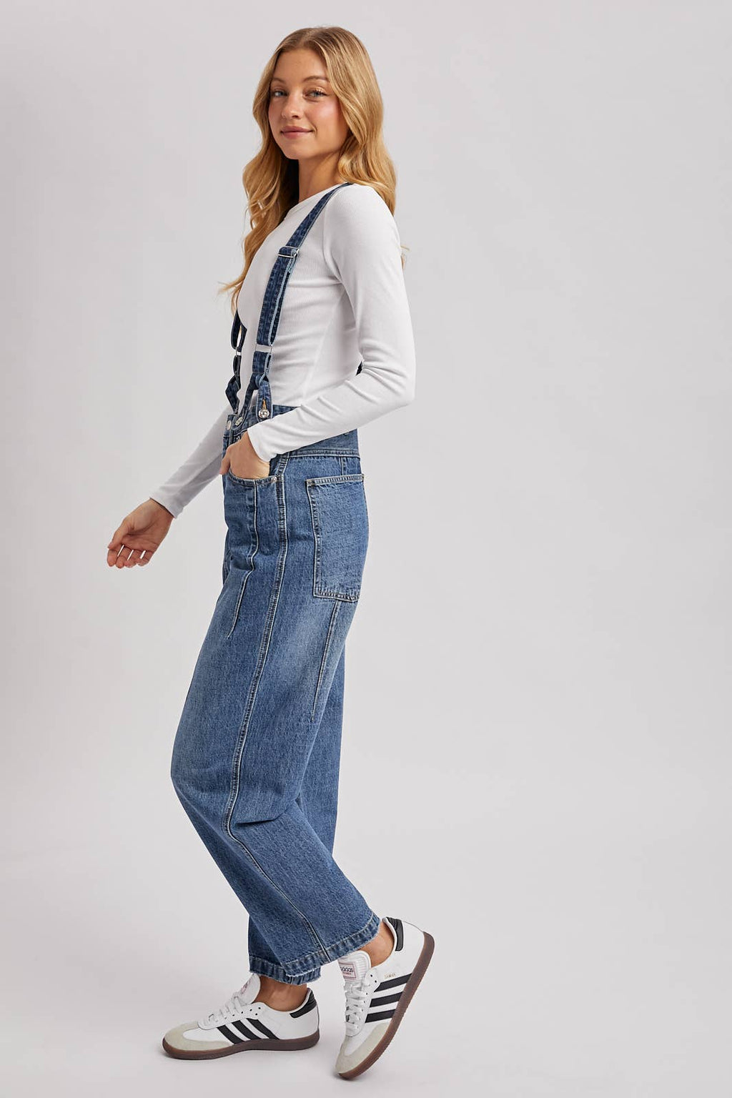 Detachable Suspender Jeans