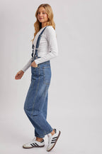 Detachable Suspender Jeans