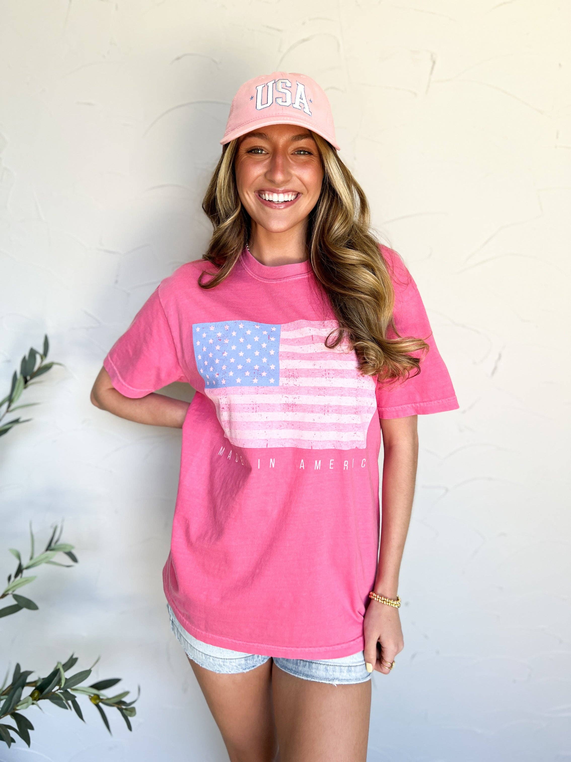 Made in America Graphic Crew Tee