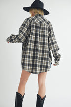 Abri Plaid Flannel Shirt