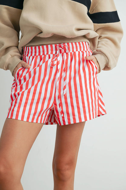 STRIPED BOXER SHORTS