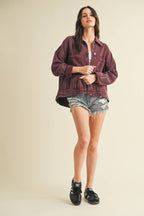 BACK PLEATED JACKET