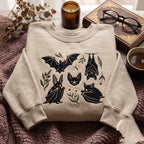 Embroidered Bat Sweatshirt