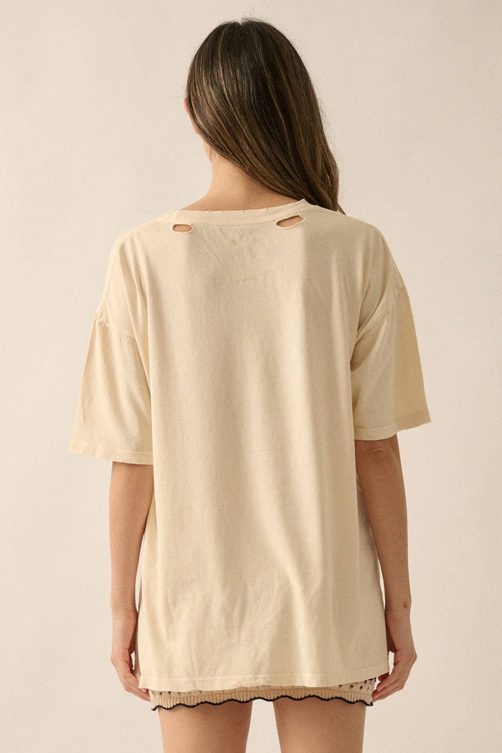 Y'all Cowboy Distressed Vintage-Wash Western Graphic Tee