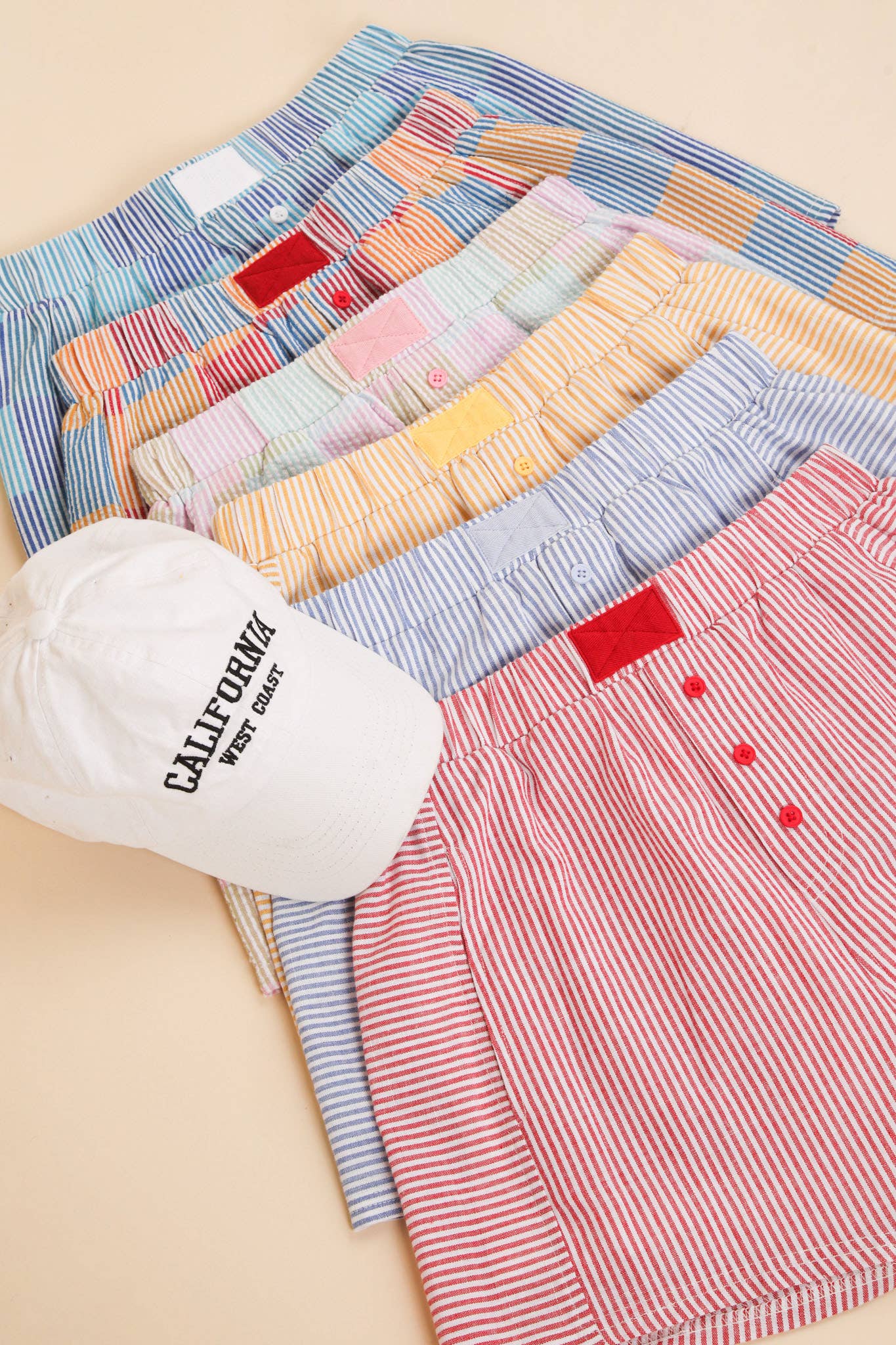 Striped Boxer Shorts