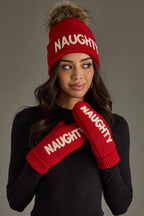 Naughty Knit Pom Hat