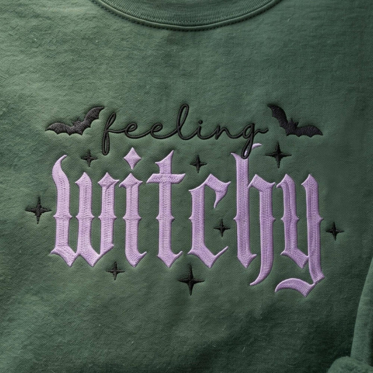 Feeling Witchy Embroidered Sweatshirt