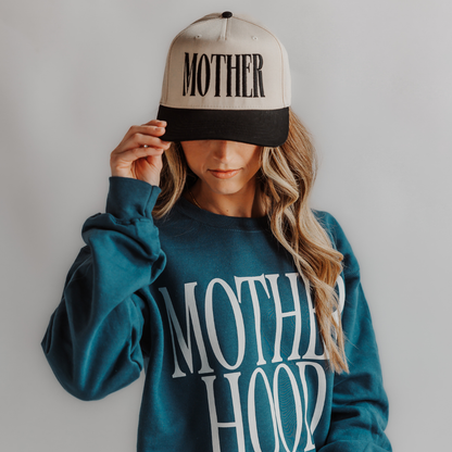 Mother Vintage Embroidered Trucker Hat