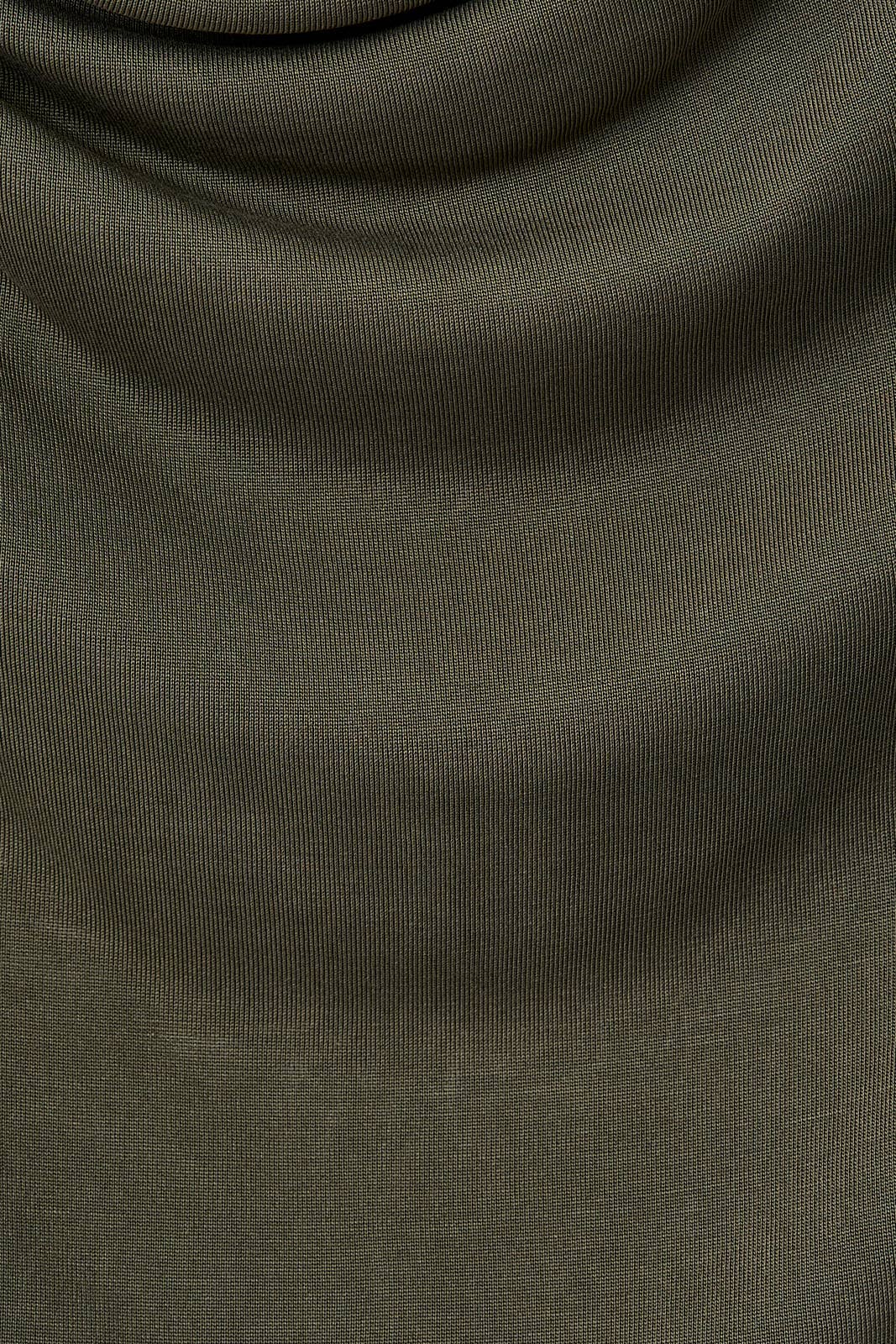 Cowl Neck Cap Sleeve Top - Draped Neckline Blouse