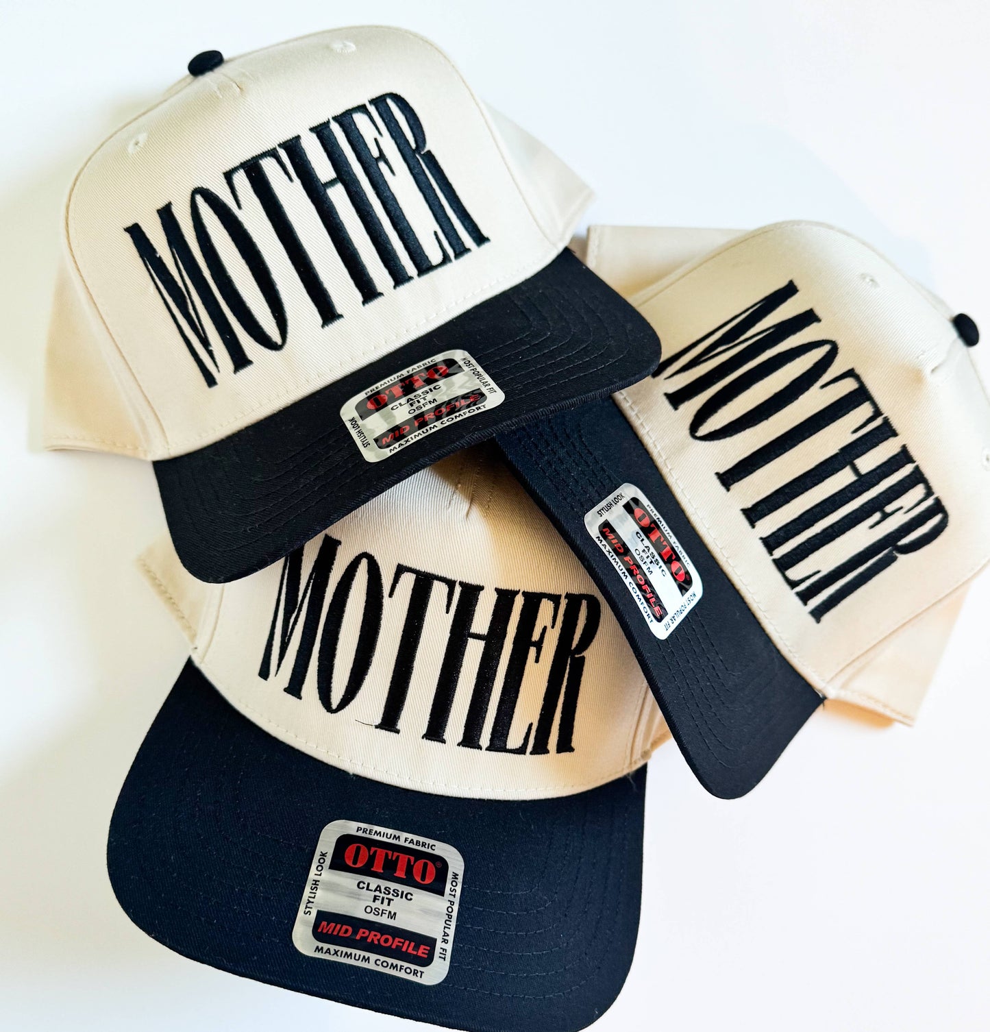 Mother Vintage Embroidered Trucker Hat