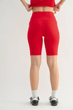 Tapered Band Essential Biker Shorts (multi colors available)