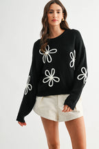 Daisy Loop Knit Sweater