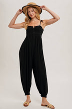 Shoulder Tie Jumpsuit
