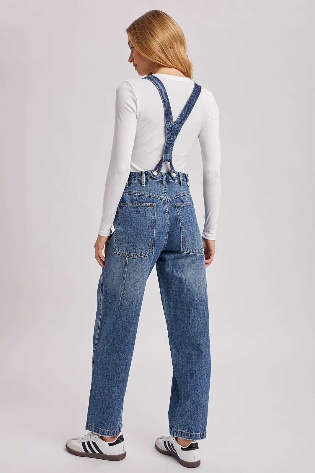 Detachable Suspender Jeans