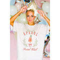 APEROL SPRITZ SOCIAL CLUB GRAPHIC OVERSIZED TEE