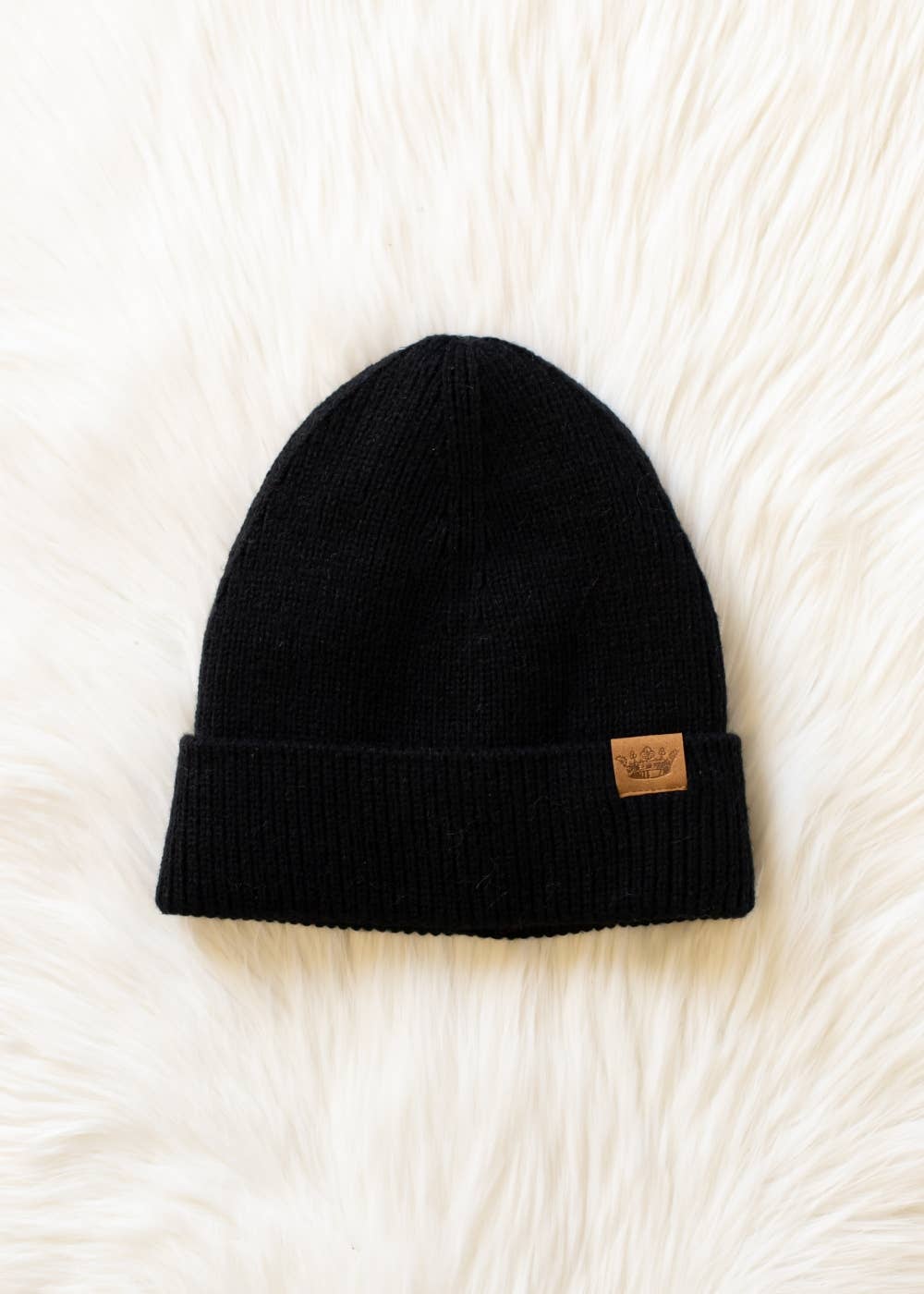 Black Knit Beanie