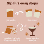 Espresso Martini Mixer - Single Packets