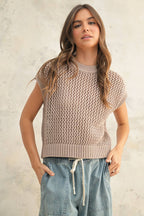 CROCHET KNITTED TOP