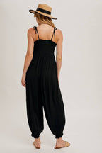 Shoulder Tie Jumpsuit