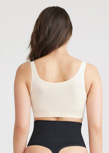 Eva Square Neck Bralette - Seamless [ Nude or Black ]