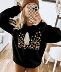 Wildflower Ghost Halloween Sweatshirt