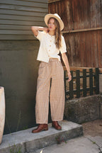 Weekend Coffee Cotton Cardigan – Ivory