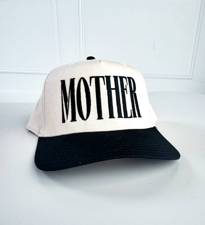 Mother Vintage Embroidered Trucker Hat