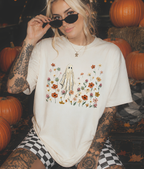 Wildflower Ghost Halloween Graphic Tee