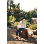 Cozy Cabin Gingham Trim Sherpa Fleece Half-Zip Pullover – Cream