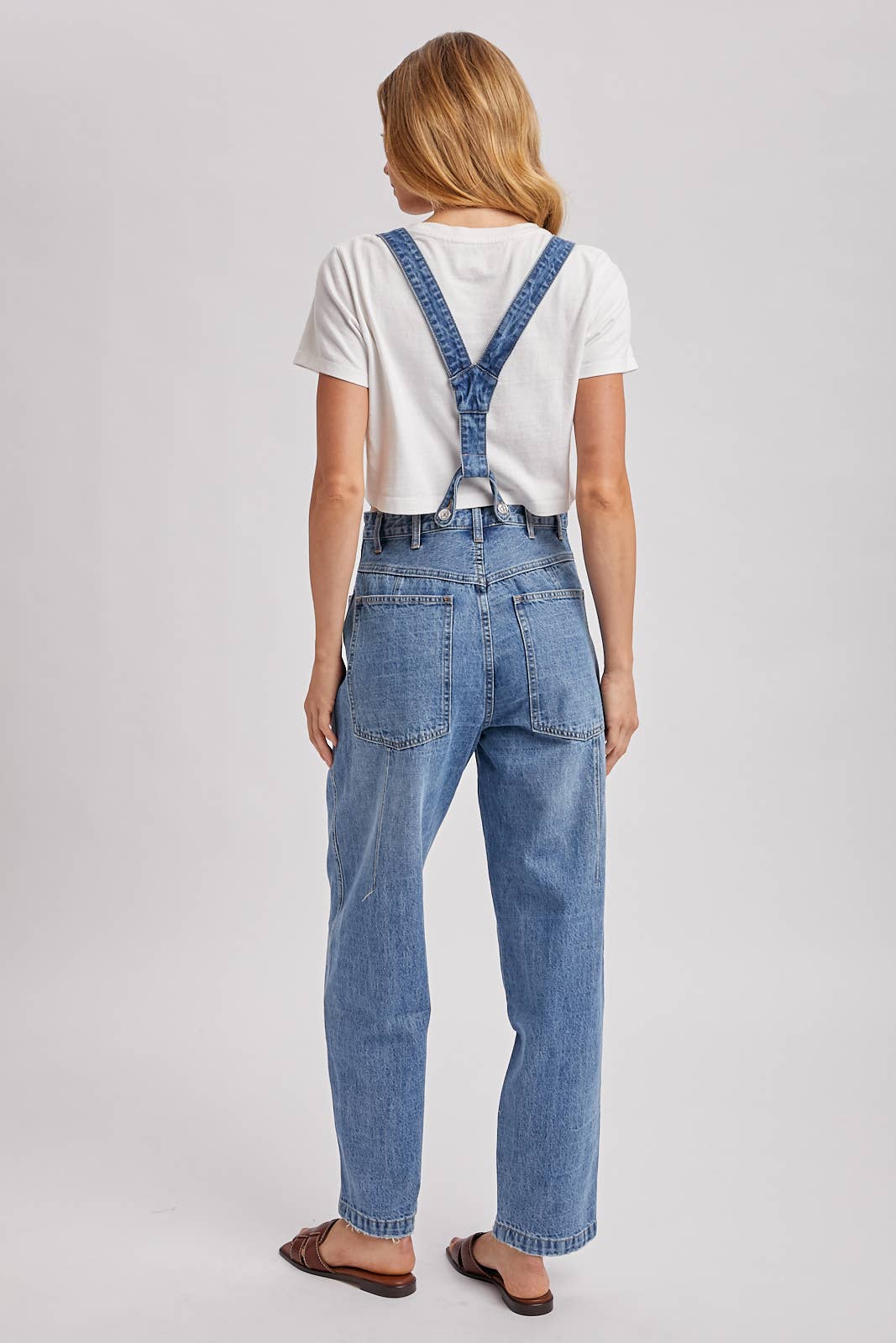 Detachable Suspender Jeans