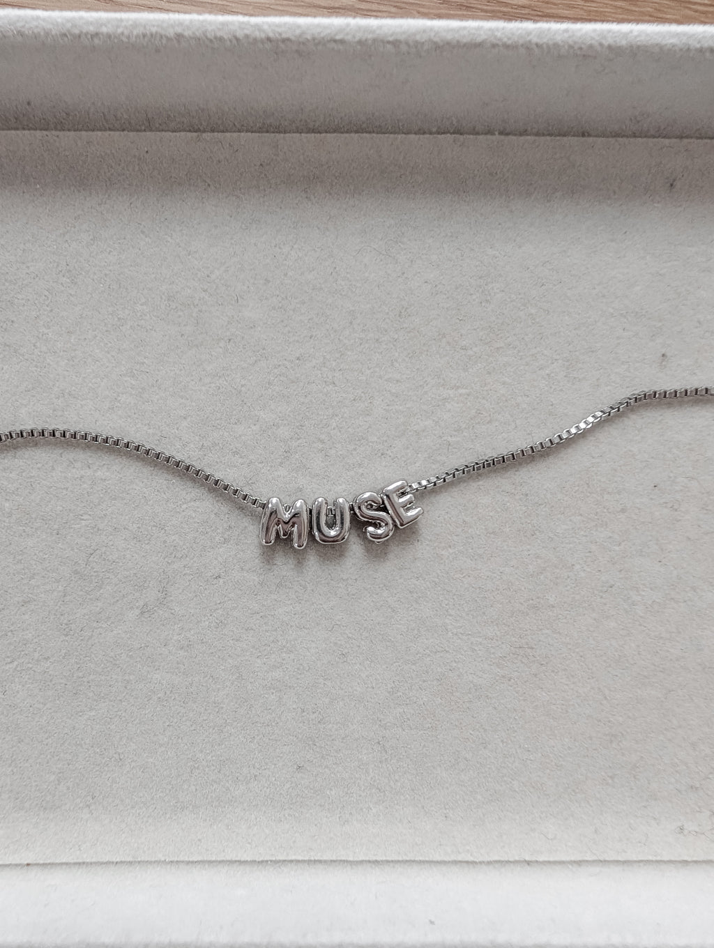 The Pendant Bar — Custom Initial Letter Necklace