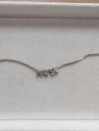 The Pendant Bar — Custom Initial Letter Necklace