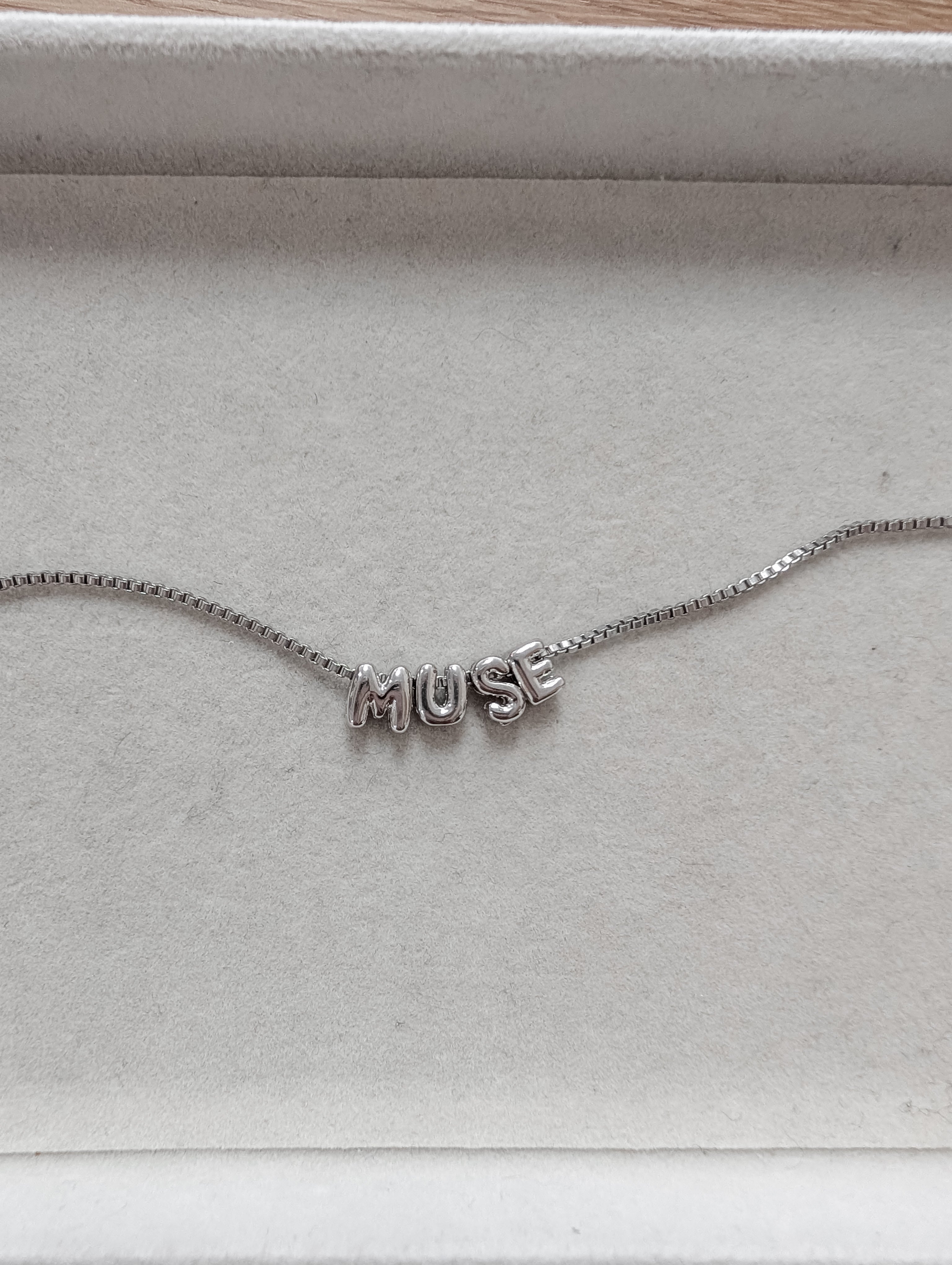 The Pendant Bar — Custom Initial Letter Necklace