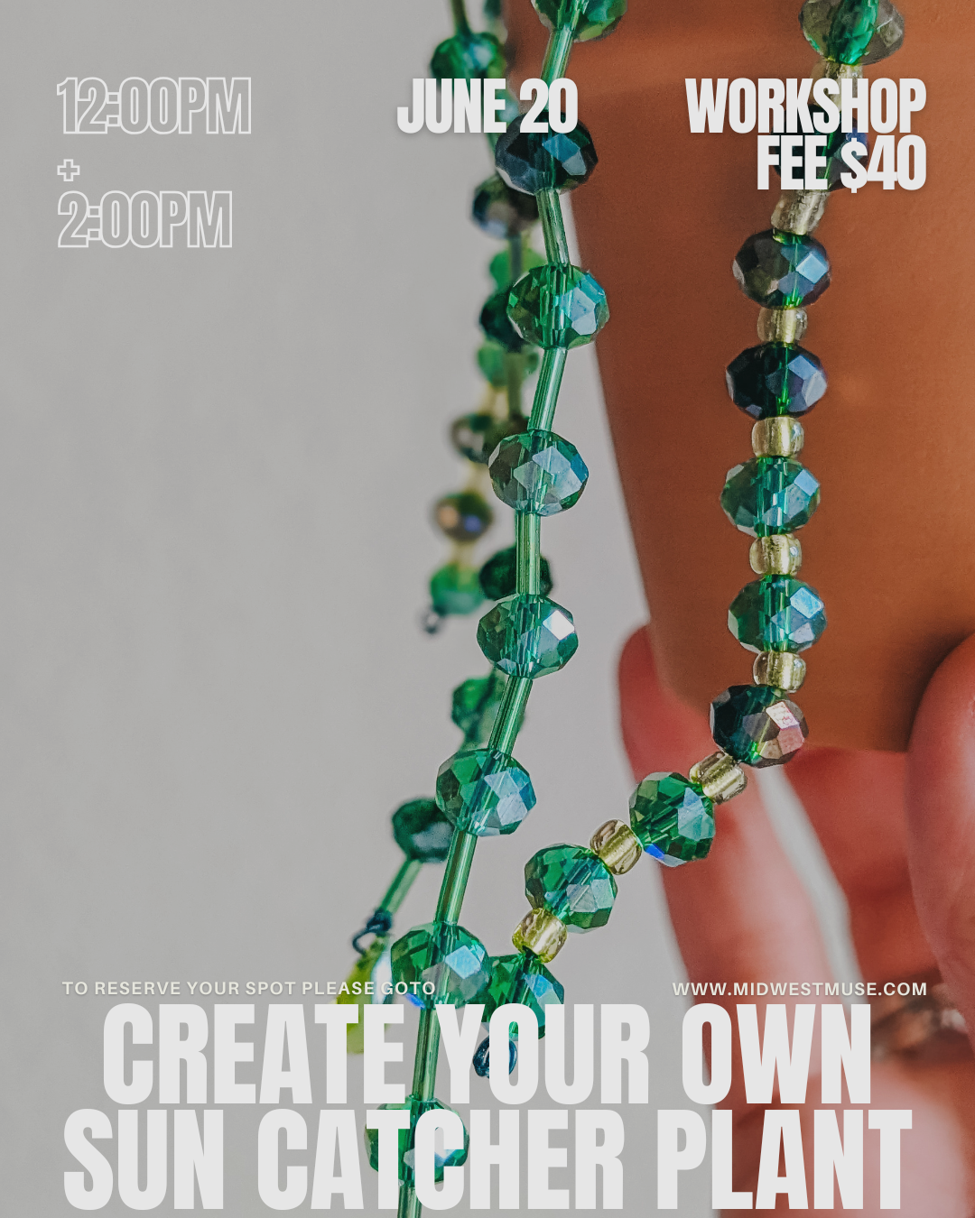 Sun Catcher Plant Workshop – June 20, 2026