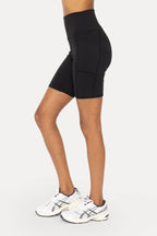 Tapered Band Essential Biker Shorts (multi colors available)