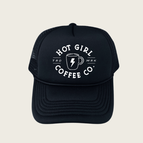 Hot Girl Coffee Trucker Hat