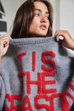 'TIS THE SEASON Lettering Sweater