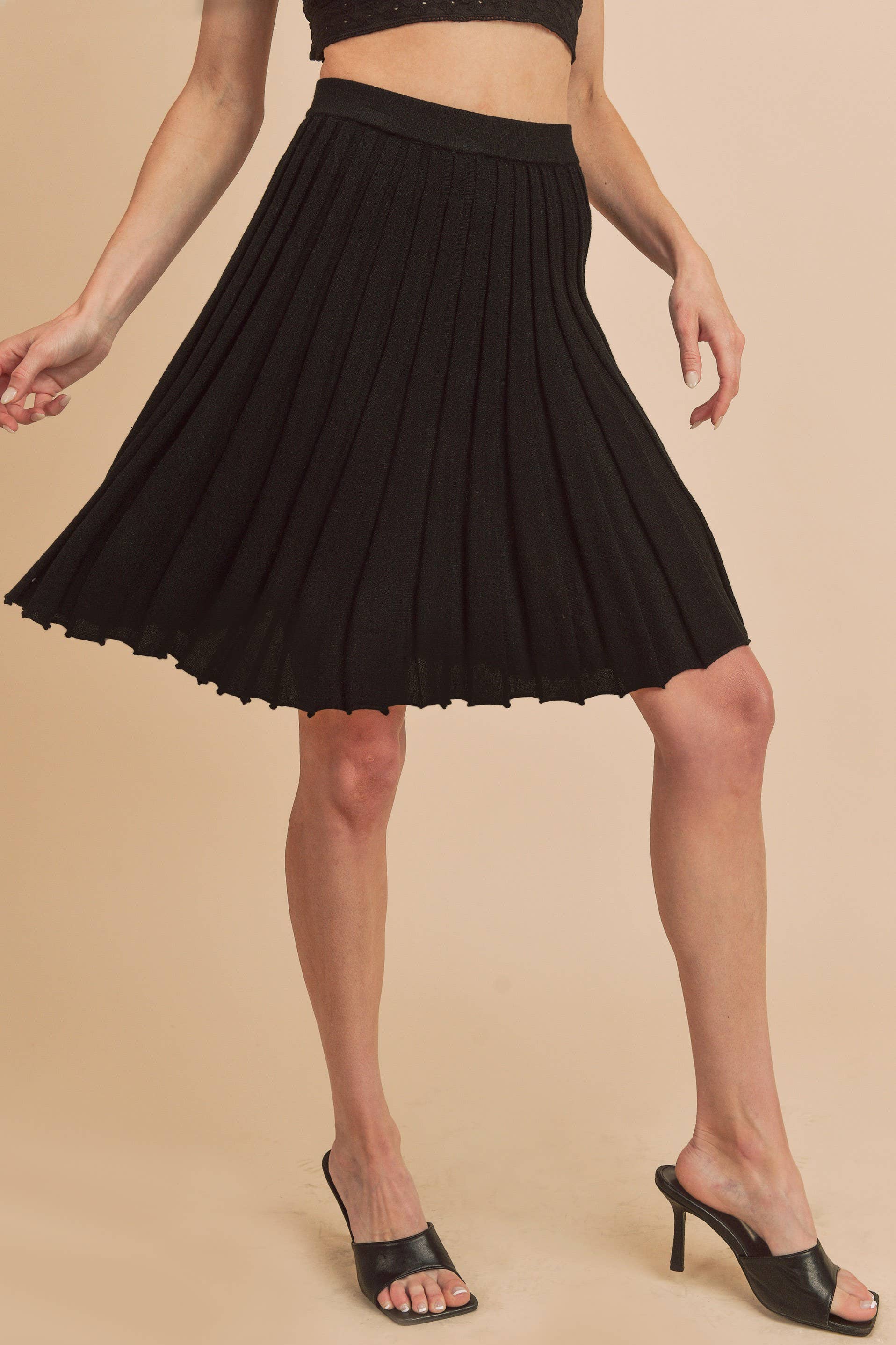 Kapri Knit Skirt with Attached Shorts