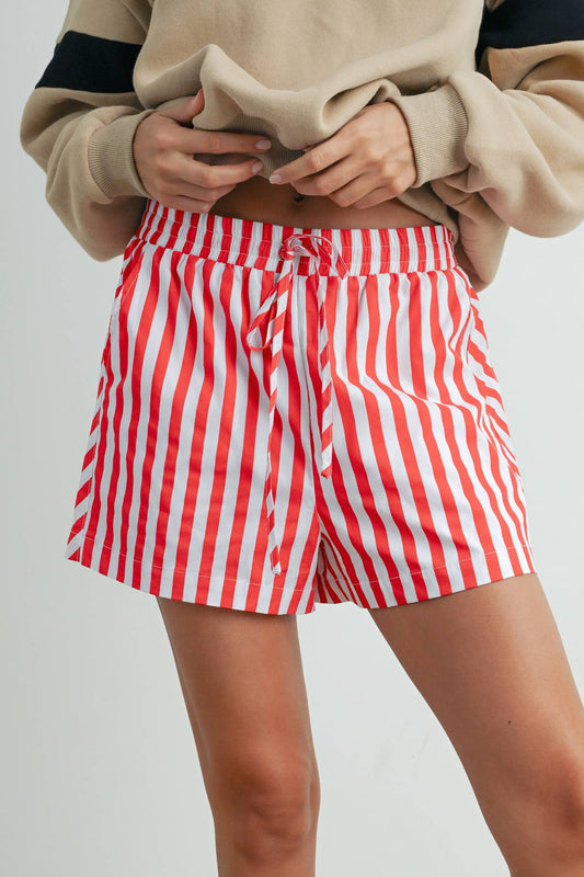 STRIPED BOXER SHORTS