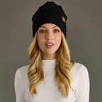 Black Knit Beanie