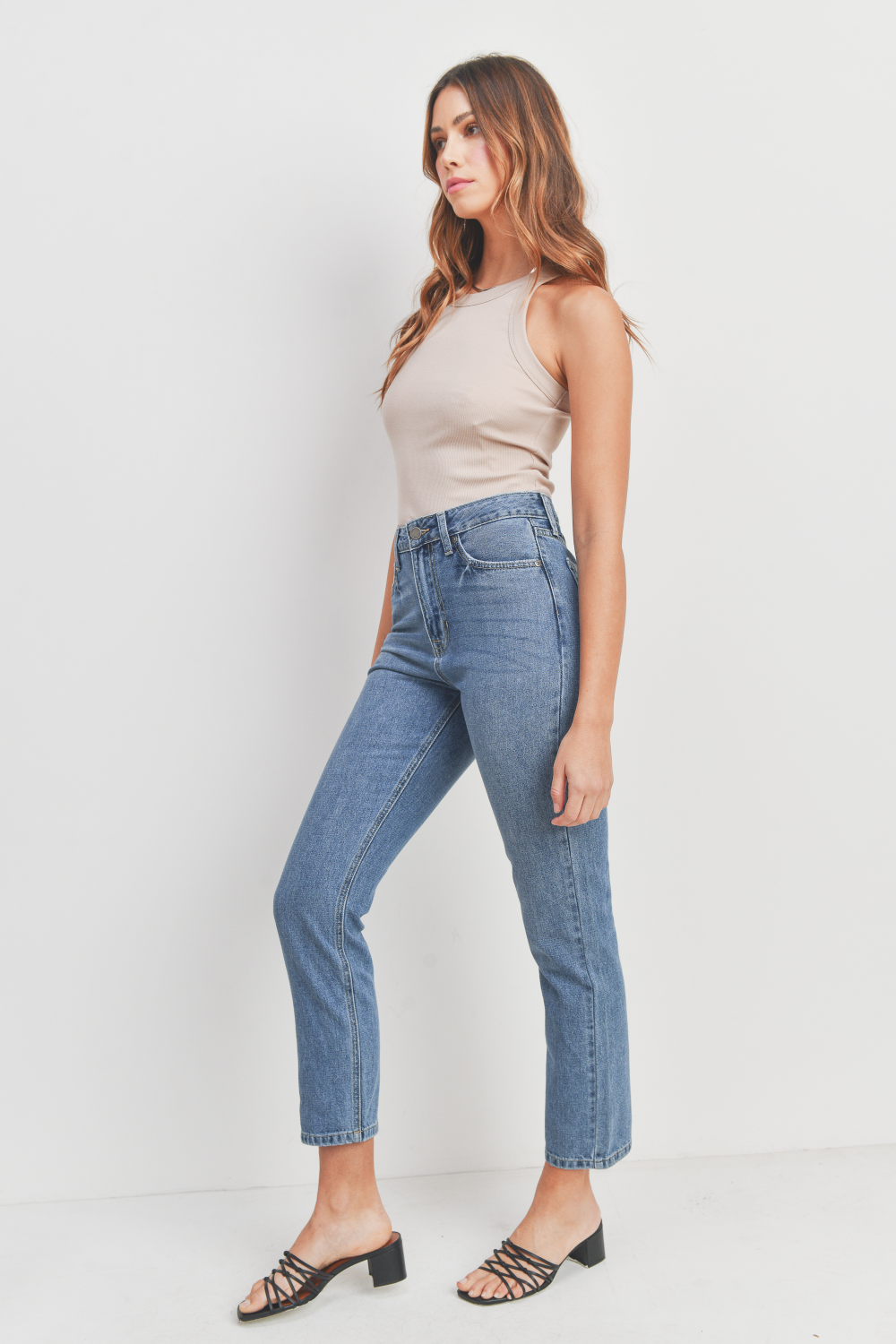 Non Stretch Mom Jean