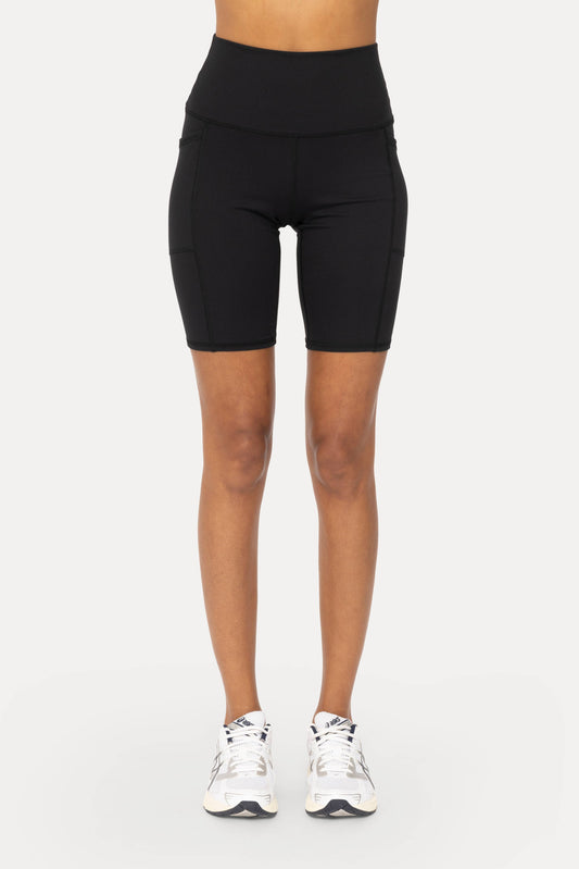 Tapered Band Essential Biker Shorts (multi colors available)