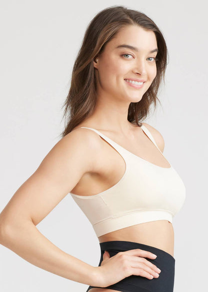 Eva Square Neck Bralette - Seamless [ Nude or Black ]