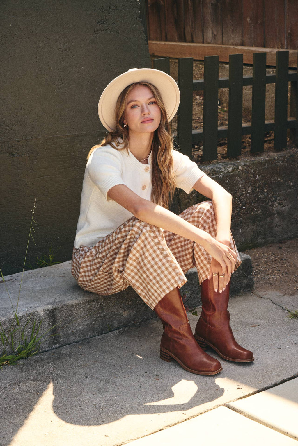 Weekend Coffee Cotton Cardigan – Ivory