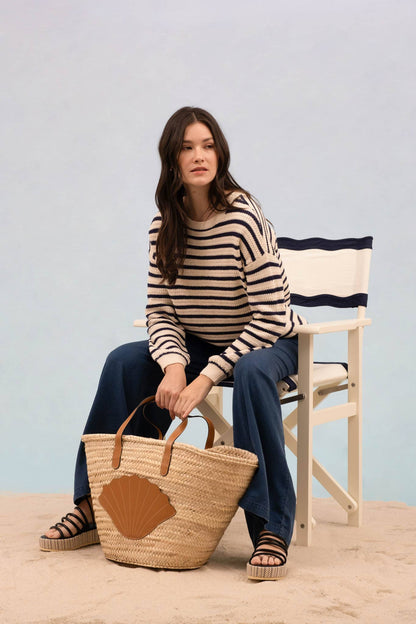 STRIPE KNIT SWEATER