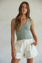 Double Layered Seamless Top