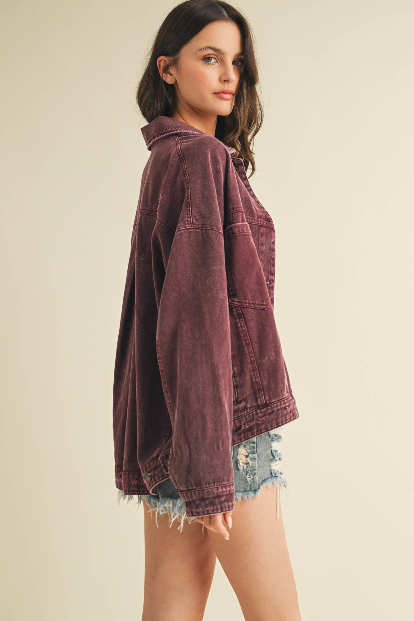 BACK PLEATED JACKET