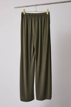 Elastic Waist Drawstring Wide Leg Pants - Flowy Palazzo Pants